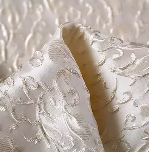 Striped Polyester Jacquard Fabric